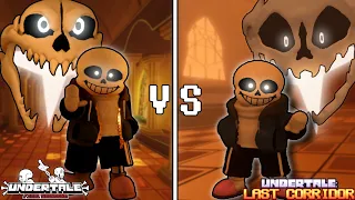 Undertale Final Showdown VS Undertale Last Corridor (COMPARISON!!)