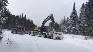 Chantiers Forestiers secteur Cédrico ( Gaspé)2019 /11 Janvier