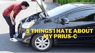 5 Things I Hate About My Toyota Prius-C | Hybrid Uber Lyft Vehicle