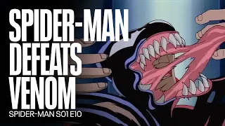 Spider Man defeats Venom | Spider Man