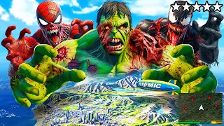 Playing As EVERY ZOMBIE HEROES In GTA 5!