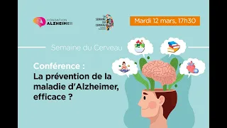 Conférence | La prévention de la maladie d'Alzheimer, efficace ?