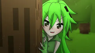 Creeper-Girl Creeps Up On Steve... (Minecraft Anime)