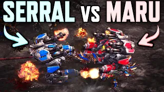 Serral fights for his life vs Maru's Mech Terran. StarCraft 2