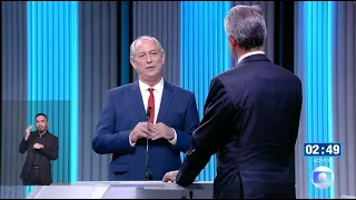 CIRO AFIRMA QUE A TRAGÉDIA DO BOLSONARO É RESULTADO DOS ERROS DO PT | DEBATE NA GLOBO