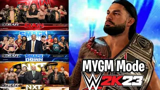 WWE 2K23 My GM Mode Draft Picks - WWE 2K23 Draft Part #1