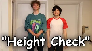 George and Tommy Height Check