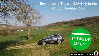 Best of essai Toyota RAV4 hybride lounge 2022. (short version)