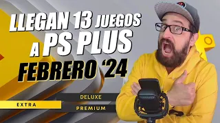 Llegan 13 juegos a PS Plus Extra, Deluxe y Premium en Febrero 2024