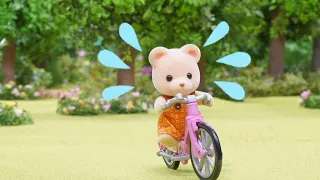 Learning How To Ride a Bike! 🚲NEW Stop Motion | Calico Critters