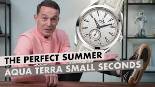 The Perfect Summer Watch: Omega Aqua Terra Small Seconds