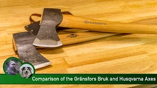 Comparison of the Gränsfors Bruk and Husqvarna Axes