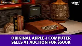 Original Apple-1 Computer Sells at Auction for $500K