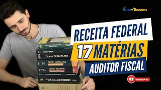 Receita Federal: as 17 matérias do concurso de Auditor Fiscal