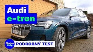 Audi e-tron 55 quatro – podrobná týdenní recenze elektromobilu | Electro Dad #55