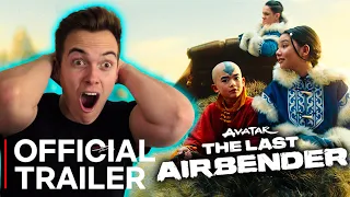 Avatar: The Last Airbender | OFFICIAL TRAILER REACTION | Netflix Live Action |