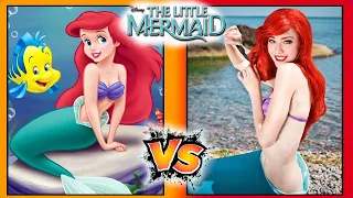 The Little Mermaid Characters IN REAL LIFE 👉 @olzishow ​