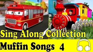 Wheels on the Bus & Muffin Songs Collection 4 - Children Nursery Rhymes