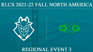 G2 vs OXG | RLCS 2021-22 Fall: North America | G2 Esports vs Oxygen Esports | 13 November 2021