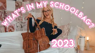 WHAT'S in my BACKPACK 2023 #backtoschool | MaVie Noelle