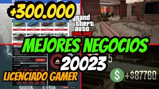 😲TOP 6 MEJORES NEGOCIOS para GANAR DINERO MILLONES en GTA 5 ONLINE 20023