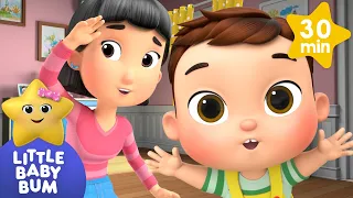 Peek-a-boo KARAOKE! | BEST OF LITTLE BABY BUM! | Sing Along With Me! | Moonbug Kids Songs