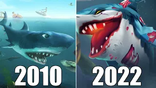 Evolution of Hungry Shark Games [2010-2022]