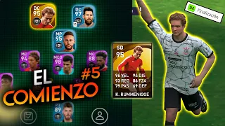 Llega el MEJOR DELANTERO LEYENDA 🔥 | El Comienzo #5 | PES 2021 Mobile