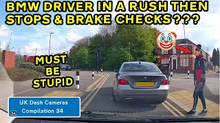 UK Dash Cameras - Compilation 34 - 2021 Bad Drivers, Crashes & Close Calls