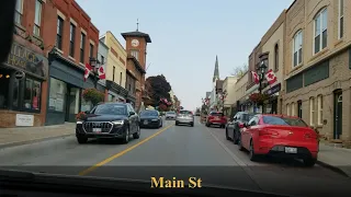 Historic Downtown Newmarket TIMELAPSE (October 10 2020)