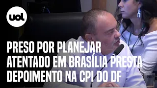 🔴 CPI do 8/1 no DF: George Washington, preso por planejar atentado em Brasília, presta depoimento