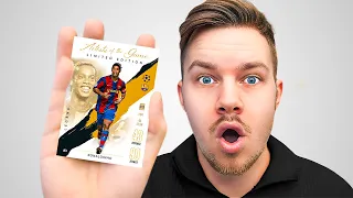 Jeg packede *LIMITED EDITION* RONALDINHO i KÆMPE fodboldkort packopening!