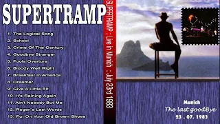 Supertramp ~ Live In Munich '83 Full, Original DVD Concert + Live In Munich Full Concert (1983)