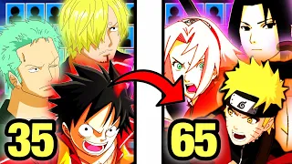 100 Anime Fans Pick The STRONGEST Teams!!