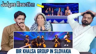 Bir Khalsa Group in Slovakia Got Talent | Punjabi Reaction