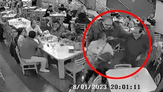 Así comenzó el pleito en el restaurante La Polar, el día en que murió un cliente a golpes