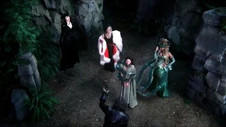 Once Upon A Time 4x11 | Rumple Saving Belle from Maleficent, Cruella, and Ursula