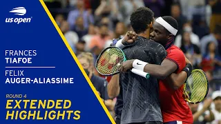 Frances Tiafoe vs Felix Auger-Aliassime Extended Highlights | 2021 US Open Round 4