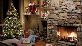 Christmas Fireplace And Instrumental Music 🎵 Ambiance De Noël Autour De La Cheminée