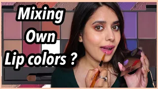 🎨Mixing My Own Lipstick Colour with New Mars Infinity Lip Palette ! Worth the Buy?? Tamil