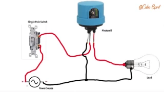 HOW TO WIRE A PHOTOCELL IN A CIRCUIT