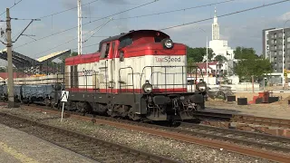 Тепловоз SM42-379 на ст. Белосток / SM42-379 at Bialystok station