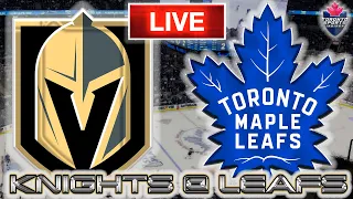 Vegas Golden Knights vs Toronto Maple Leafs LIVE Stream Game Audio | NHL LIVE Stream Gamecast & Chat