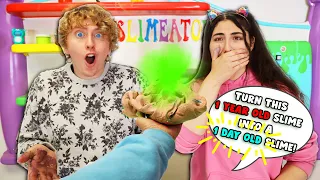 TURN THIS 1 YEAR OLD SLIME INTO A 1 DAY OLD SLIME!  Slimeatory #640