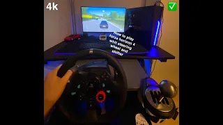 How to get steering wheel and shifter to work in Forza horizon 4.(G29,G920,TH8A,Logitech G Shifter)