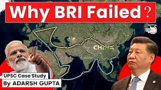 Why BRI Failed? Militarisation of Belt & Road Initiative | UPSC Mains GS2 IR