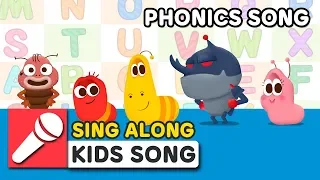 PHONICS SONG  | SING ALONG | KARAOKE |  LARVA KIDS | BEST NURSERY RHYME | LEARN TO ENGLISH