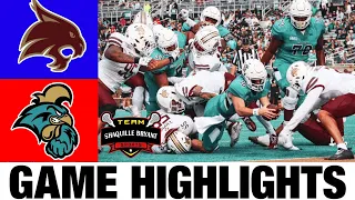 Texas State vs Coastal Carolina Highlights | 2023 FCS Week 11 | College Football Highlights