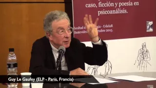 Conferencia de cierre: "Historia, mi hermana" Guy Le Gaufey  (ELP  - Paris)