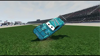 The Kings Crash ( Pixar Cars )